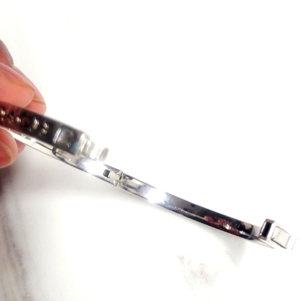Coach Silver Logo Bracelet - Picture 4 of 5